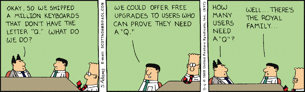 Dilbert Cartoon